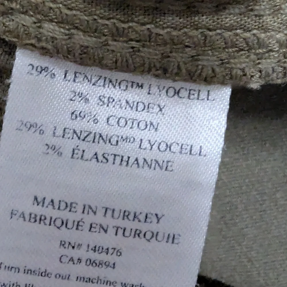 Faherty 90s Margaux Cargo Jogger Pants Women's Sz 26 in Field Green Utility - Picture 10 of 12